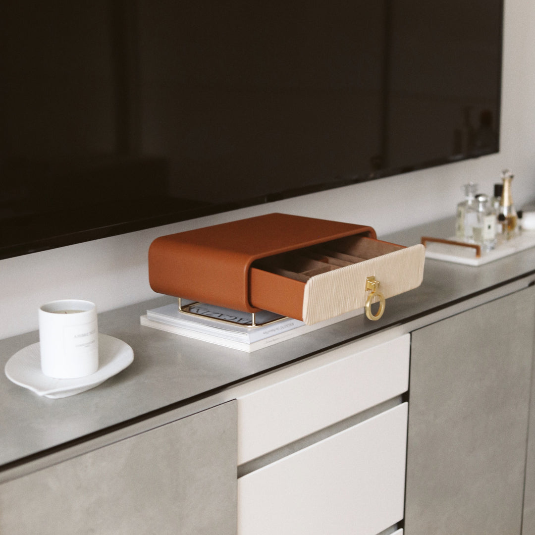 Sofia Jewelry Box - Cappuccino