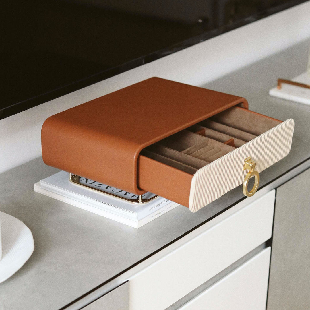 Sofia Jewelry Box - Cappuccino
